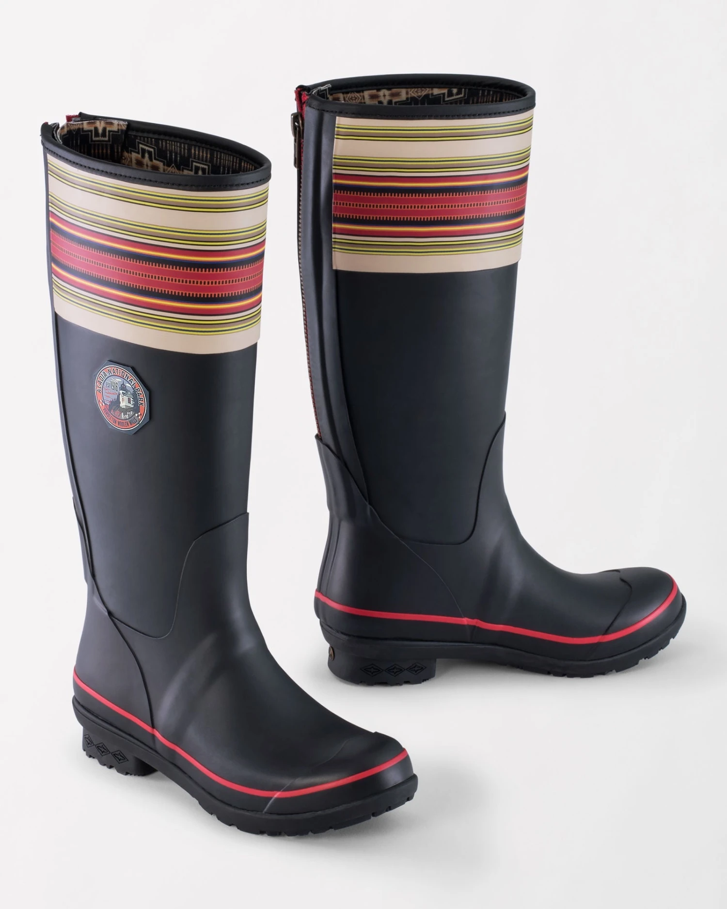 Pendleton National Park Tall Rain Boot In Acadia Black 1 Pendleton National Park Tall Rain Boot In Acadia Black