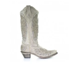 Corral Boots Corral A3571 Womens Ld Cross & Wings SS23 -Western Denim Store 15397a56f3d7bede42a4dc525dfa96f8742a0949