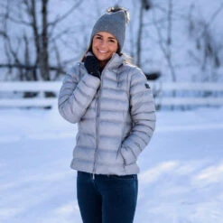 Horze Women's Natalie Women's 2-in-1 Vest In Gray