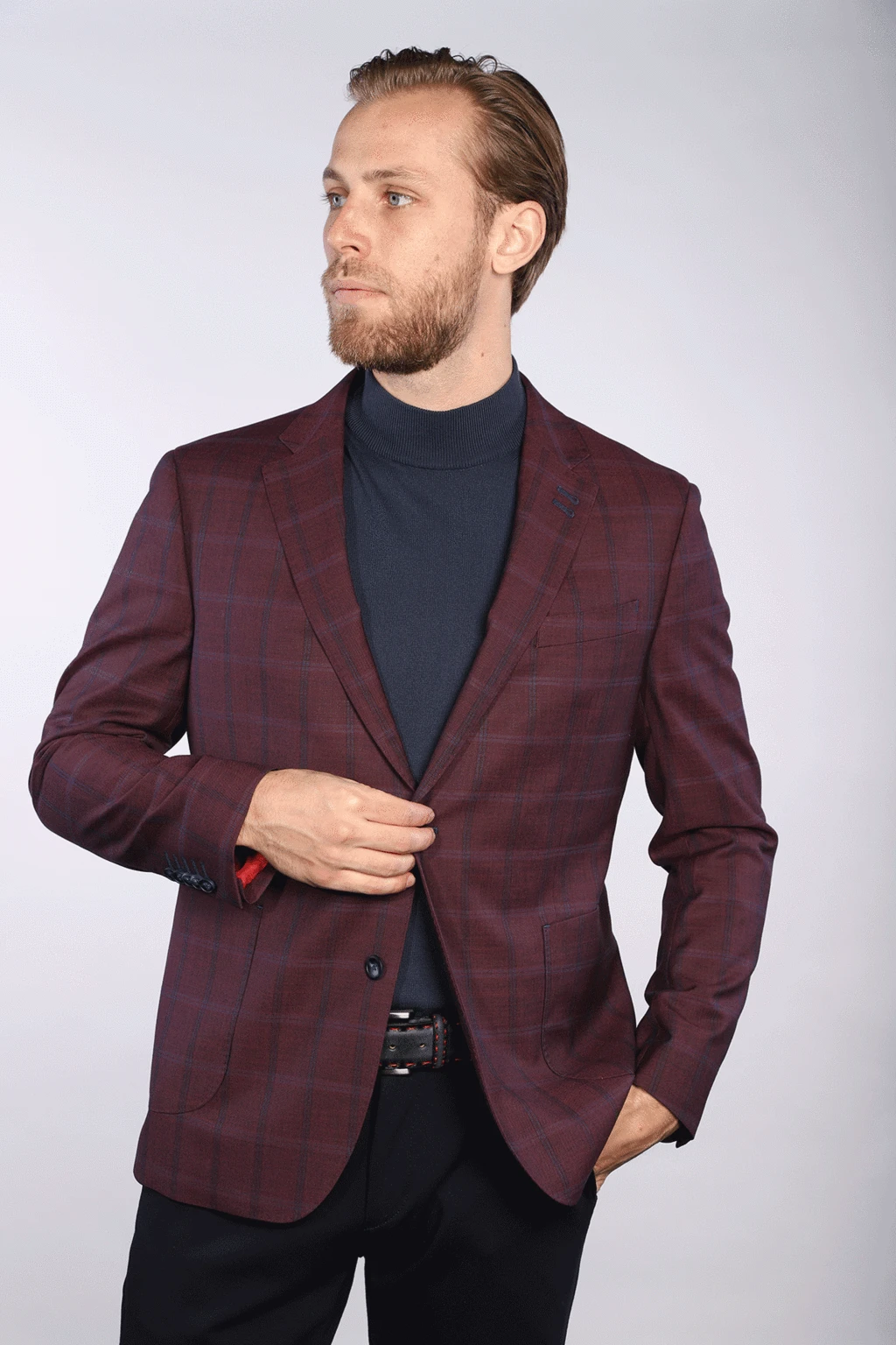 7 Downie Street Blazer Tobey Men's Burgundy All Season Sports Coat 1 7 Downie Street Blazer Tobey Men's Burgundy All Season Sports Coat