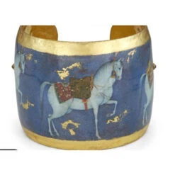Evocateur DANCING HORSES CUFF Hand Made In USA
