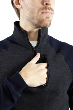 7 Downie St. Men's Polaris Sweater -Western Denim Store 7downiepolarisnavy2