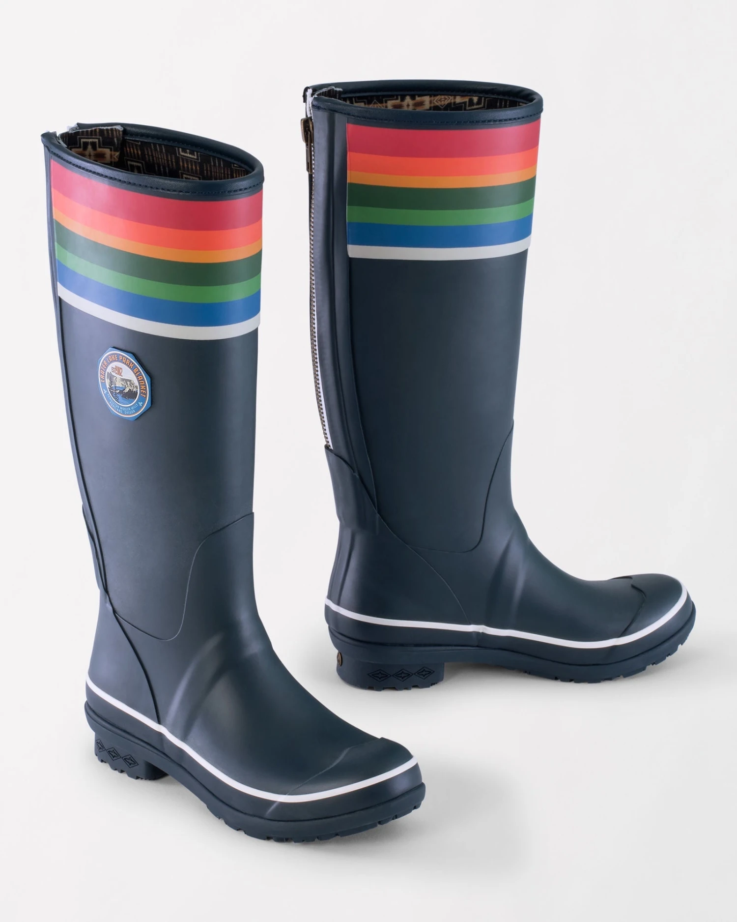 Pendleton National Park Tall Rain Boot In Crater Lake Blue 1 Pendleton National Park Tall Rain Boot In Crater Lake Blue