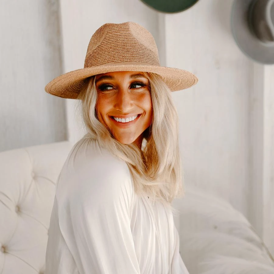 AhatM SWAN STRAW SUN HAT 1 AhatM SWAN STRAW SUN HAT