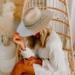 American Women's Maldives Moon Hat Fedora