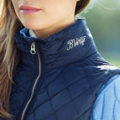 BVertigo Womens Eugene Quilted Vest In Navy -Western Denim Store Bildschirmfoto2020 04 15um12.33.36