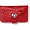 Brighton Women's Bellissimo RED Heart Card Wallet