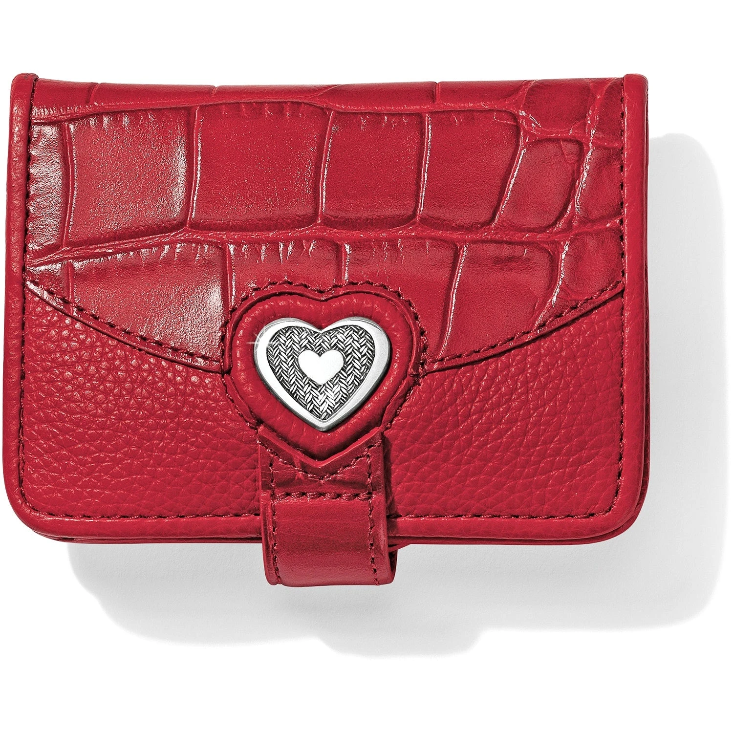 Brighton Women's Bellissimo RED Heart Wallet SS22 1 Brighton Women's Bellissimo RED Heart Wallet SS22