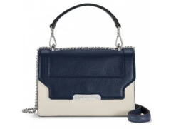 Brighton Jaden Medium Crossbody In Ink/White