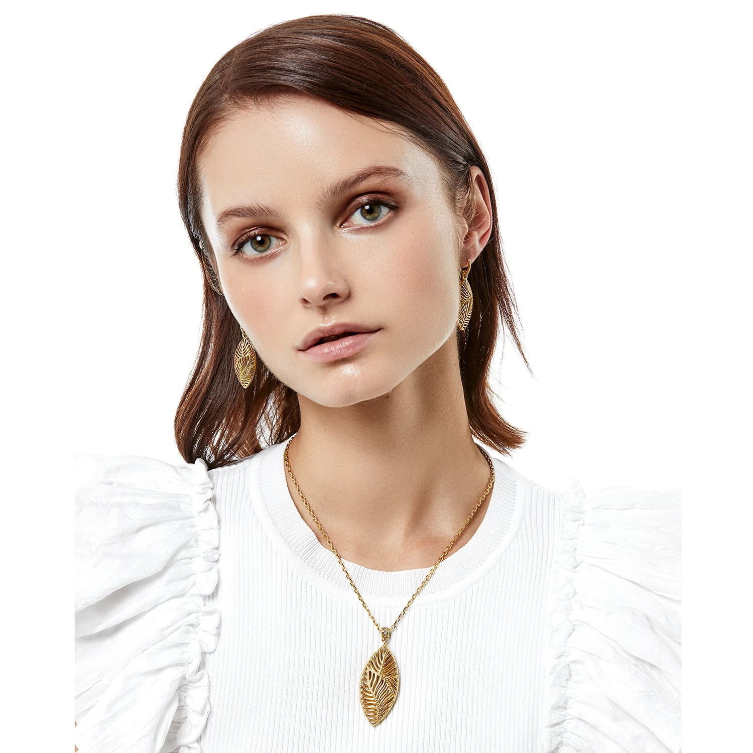 Brighton Palmetto Necklace JM7284 FW22 1 Brighton Palmetto Necklace JM7284 FW22