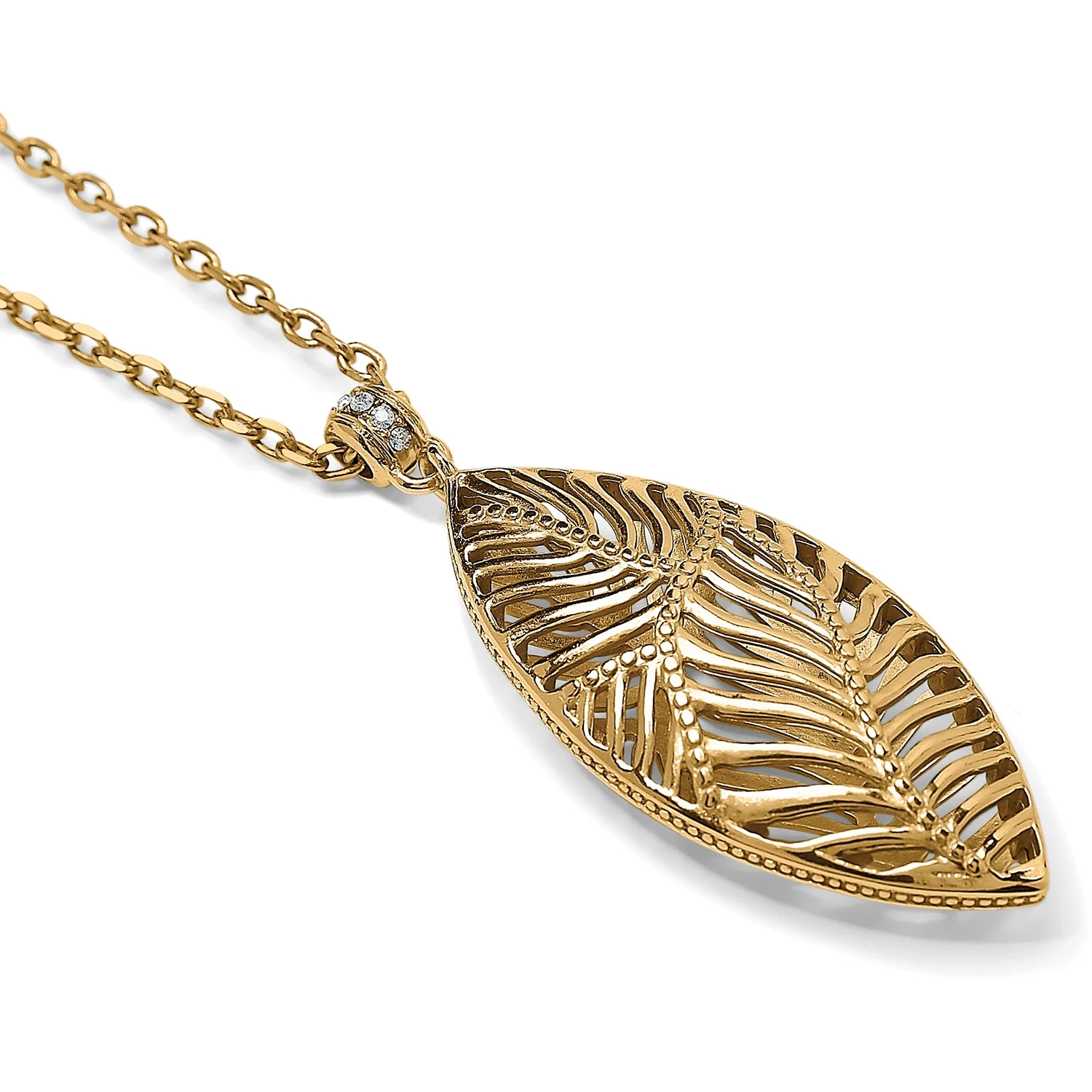 Brighton Palmetto Necklace JM7284 FW22 2 Brighton Palmetto Necklace JM7284 FW22 - Image 2