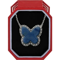 Brighton Necklace Twinkle Volar Brazil Blue Or Silver Pearl Quartz Necklace Gift Box Butterfly JD2223 -Western Denim Store Brighton Necklace JD2223 Twinkle Volar Brazil Blue or Pearl Quartz Necklace Gift Box Butterfly 8a1814c3 1d1c 47ad 972a 37aab80c519a