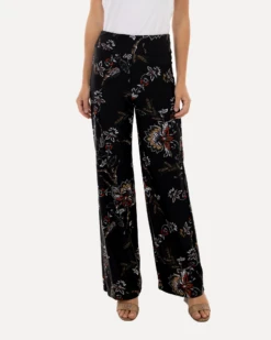 Jude Connally Elliot Pants Melody Floral Black