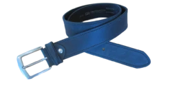 George Roth Regensburg Navy Leather Belt