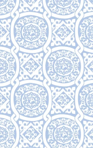 Gretchen Scott Gripless Pull On Pant In Sultan's Dinning Room Pale Blue White 3 Gretchen Scott Gripless Pull On Pant In Sultan's Dinning Room Pale Blue White - Image 3