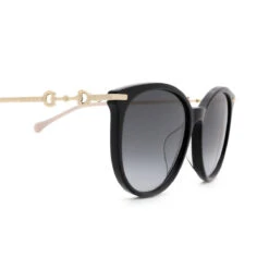 Gucci Horse Bit Equestrian Style Women's Sunglasses In Black Gold GG0885SA- 001 8 Gucci Horse Bit Equestrian Style Women's Sunglasses In Black Gold GG0885SA- 001 -Western Denim Store GucciSunglassBlackGoldGG0885SA 001gucci gg0885sa 001 2 1