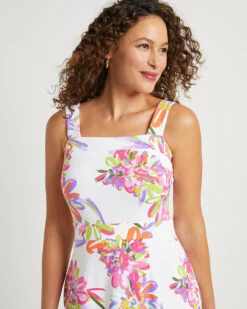 Jude Connally Kaia Dress Midi Impressionist Floral White -Western Denim Store JudeConnallyKaiaMidiImpressionistFloralWhiteKaiaMidi ImpressionistFloralWhite 101467 IFW C