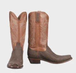 Lucchese Mingus Brown Shark Boot M3239 FW23