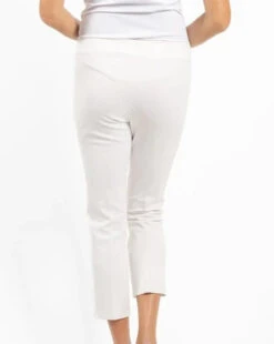 Jude Connally Lucia Pant Ponte Knit In White -Western Denim Store Lucia White 204084 WHITE C