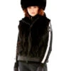M.Miller Jess Vest Black Fox Section Front VT29 ON SALE