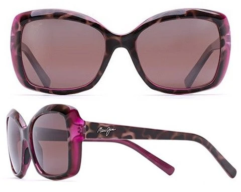 Maui Jim Orchid Tortoise With Raspberry R735-12B SS22 2 Maui Jim Orchid Tortoise With Raspberry R735-12B SS22 - Image 2