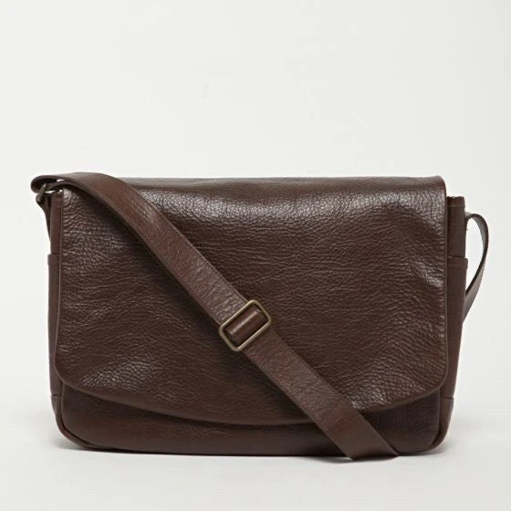 Moore & Giles Sackett Messenger Bag In American Bison 1 Moore & Giles Sackett Messenger Bag In American Bison