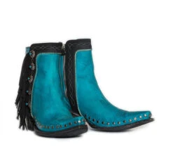 Double D Ranch Old Gringo Ranch Apache Kid Boot DDL-018 -Western Denim Store Old Gringo DD Ranch Apache Kid Turquoise 2