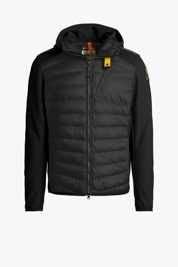 Parajumpers Nolan Men's Winter Jacket In Black PM HYB WU02 1 Parajumpers Nolan Men's Winter Jacket In Black PM HYB WU02