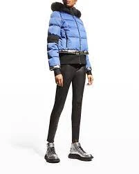 Post Card Women's Chamoinx Trimat Fur In Deep Blue ON SALE 4 Post Card Women's Chamoinx Trimat Fur In Deep Blue ON SALE - Image 4