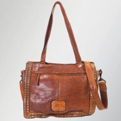 American Darling Western Leather Tote Bag