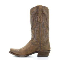 Corral Boots Corral Men's Jeb Brown Cowboy Boots A3479 -Western Denim Store a3479 3