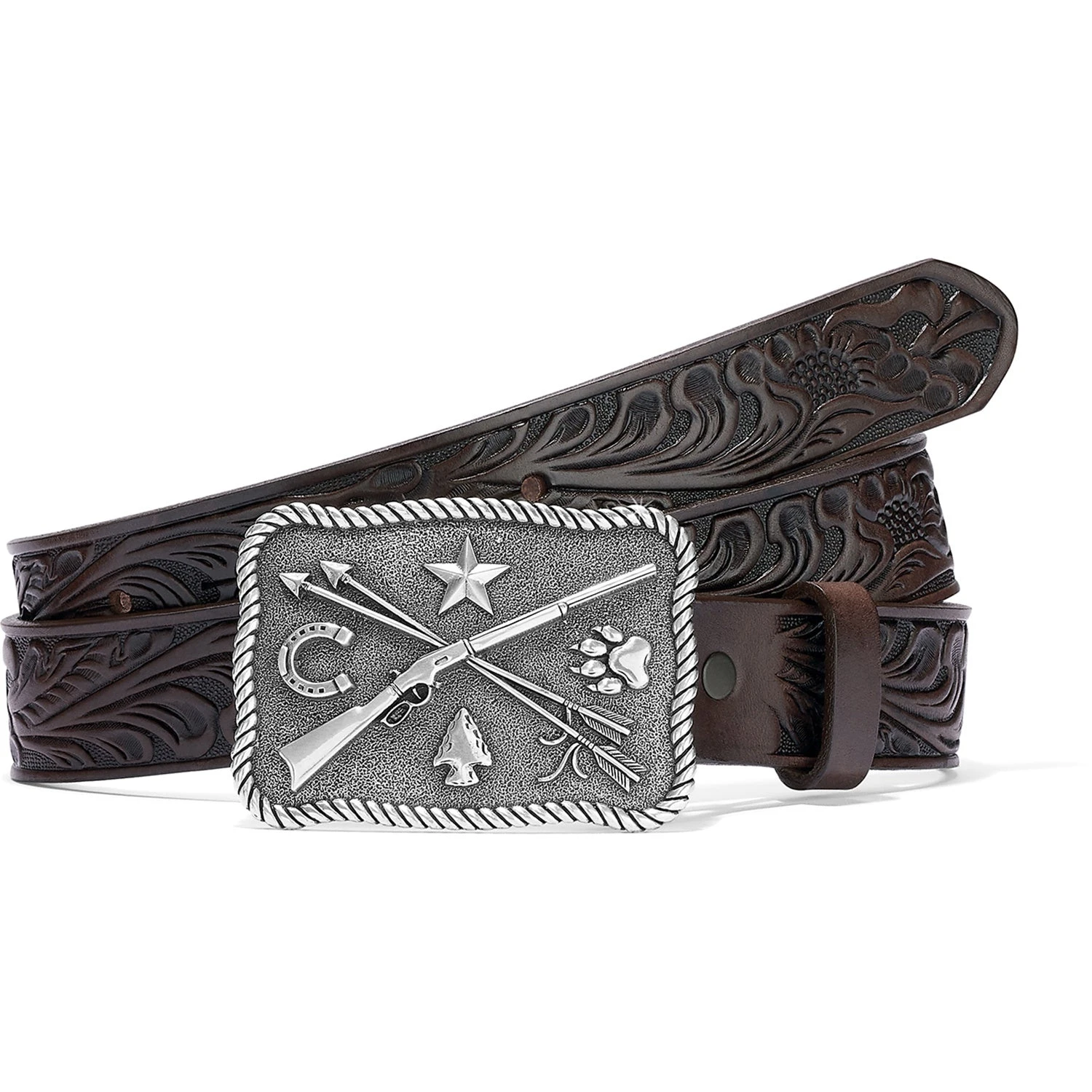 Justin Cowboys & Indians Belt C60238 1 Justin Cowboys & Indians Belt C60238