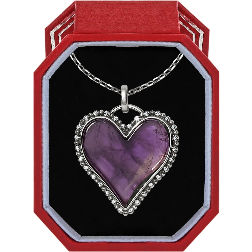 Brighton Twinkle Amor Amethyst Necklace Gift Box JD2183 1 Brighton Twinkle Amor Amethyst Necklace Gift Box JD2183