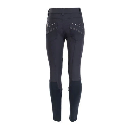 B Vertigo Oliva Fancy Girl's Breeches In Navy 2 B Vertigo Oliva Fancy Girl's Breeches In Navy - Image 2