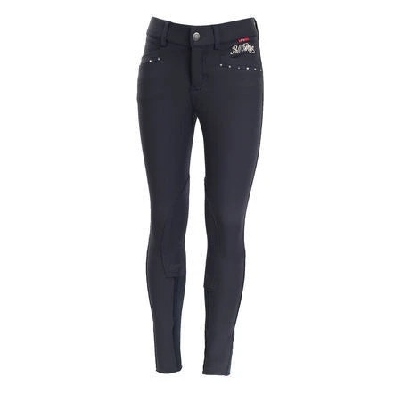 B Vertigo Oliva Fancy Girl's Breeches In Navy 1 B Vertigo Oliva Fancy Girl's Breeches In Navy