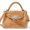 Brighton Klara Medium Satchel In Toast H37664