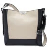 Brighton Kylie Crossbody In Black/Stone