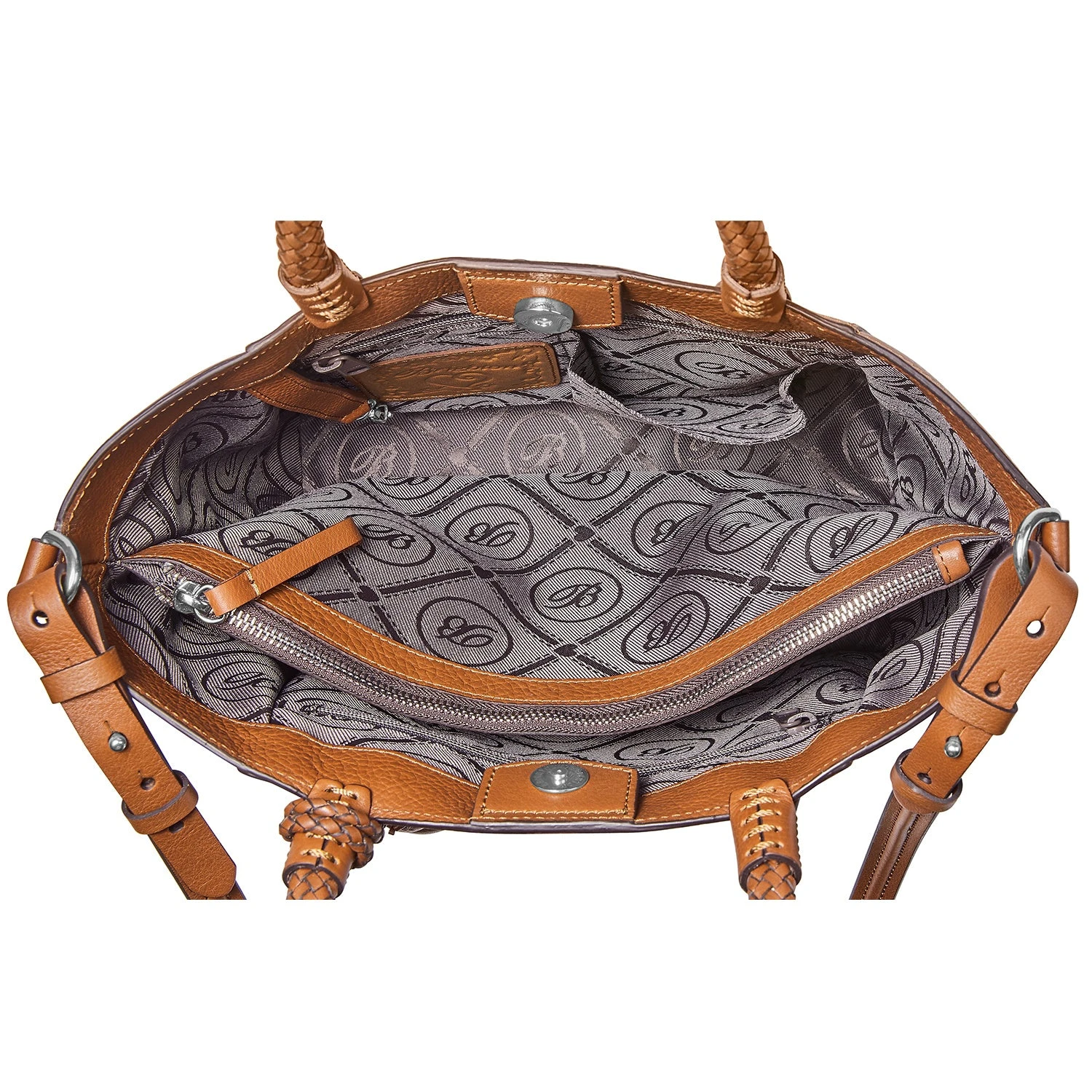 Brighton Andretta Tote Bag In Luggage H37358 2 Brighton Andretta Tote Bag In Luggage H37358 - Image 2