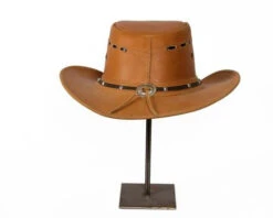 Outback Survival Gear - Rancher Buffalo Hat In Cognac -Western Denim Store buffalo cognac 4