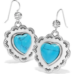 Brighton Earrings JA6643 Southwest Dream Spirit Heart French Wire Earrings