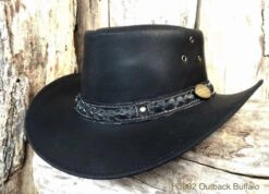 Outback Survival Gear - Buffalo Hat In Black (H3002)
