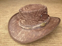 Outback Survival Gear Pindari Goat Hat H8001 Coffee Rock