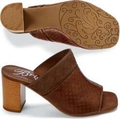 Brighton Reyna Sandals In Whiskey -Western Denim Store qireyna whs2 03