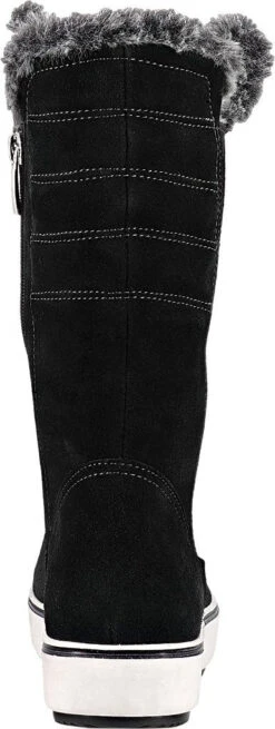 Santana Canada Maximo Women's Suede Black Winter Boot -Western Denim Store santana maximo black photo of black