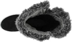 Santana Canada Maximo Women's Suede Black Winter Boot -Western Denim Store santana maximo photo of inside black