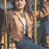 Western Lifestyle Wear Yavapai Leather Jacket In Tan